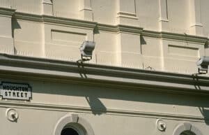 Bird-Flite Bird Spikes Installed On Ledges