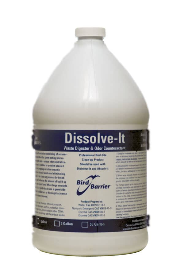 Dissolve-It Bird Droppings Clean Up